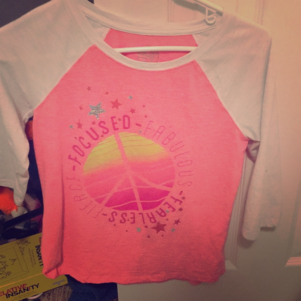 Pink t-shirt